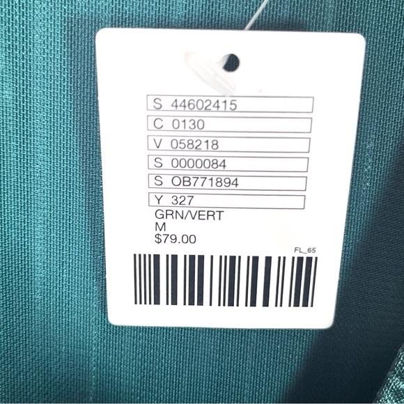 Wicked NWT UO Miranda Metallic Pleated Emerald Green Midi Dress Size Medium - Picture 12 of 12